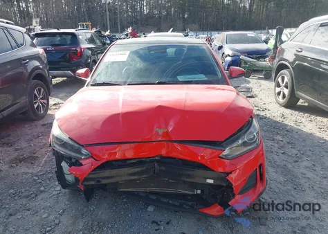 2019 Hyundai Veloster Premium z USA, uszkodzony, nr VIN KMHTG6AFXKU003770